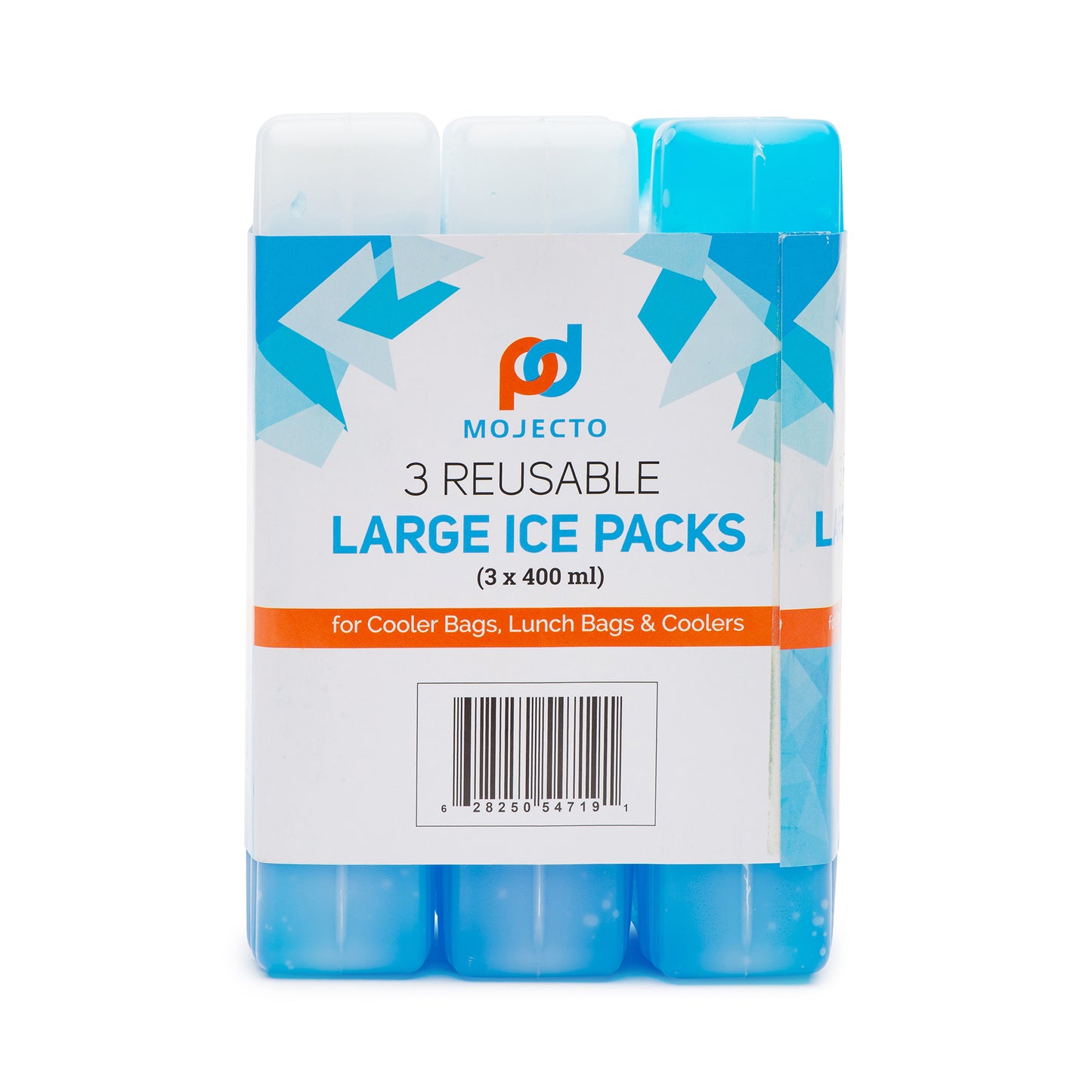 Large Thick Ice Pack for Cooler Bags (3 Pack) to Keep Your Food Cold.