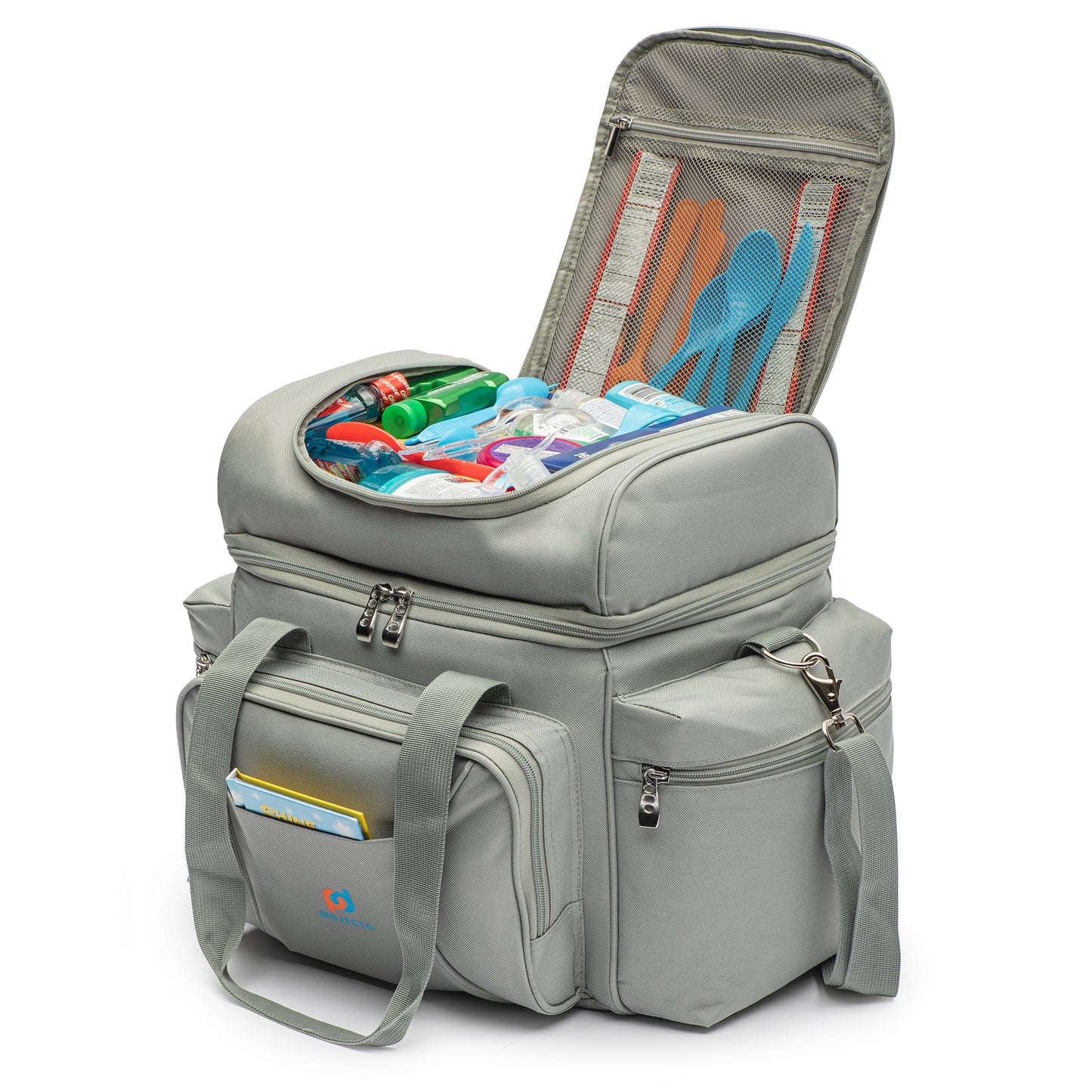 XX-Large Cooler (14x13x9.5 In) With Dual Insulated Compartments.