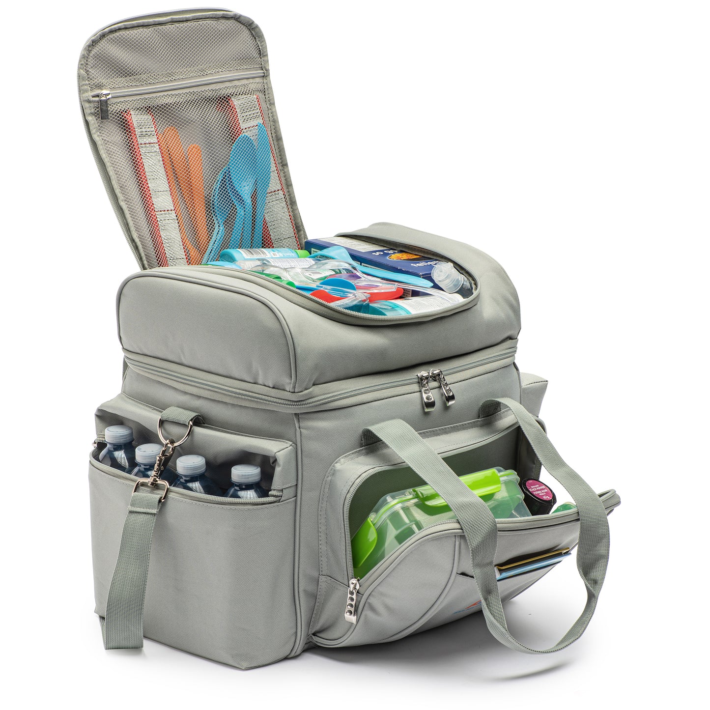 XX-Large Cooler (14x13x9.5 In) With Dual Insulated Compartments.