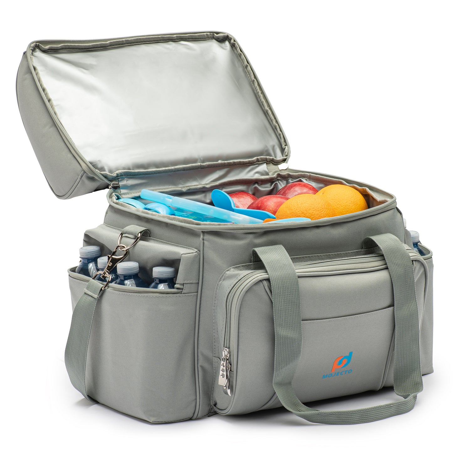 XX-Large Cooler (14x13x9.5 In) With Dual Insulated Compartments.