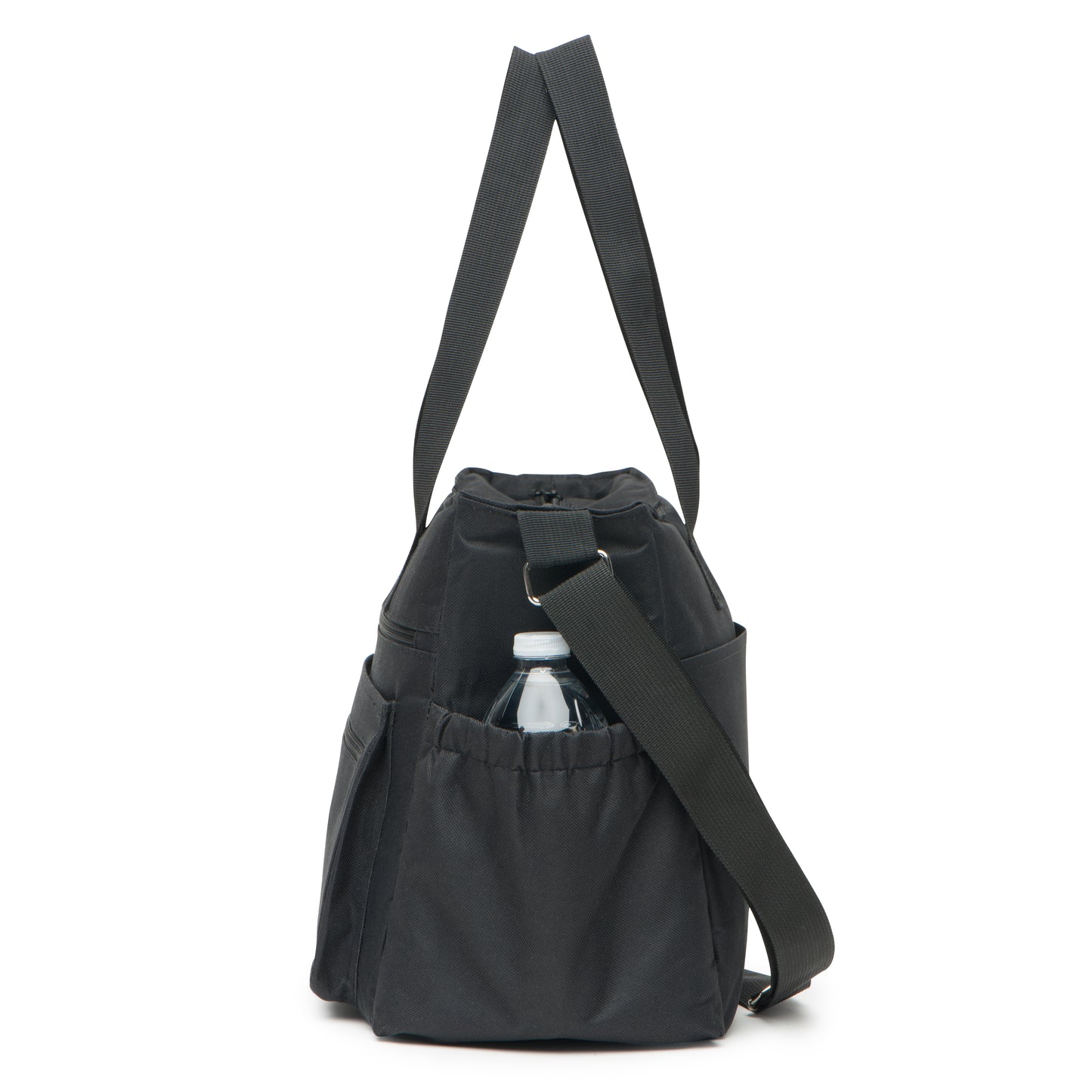 Extra Large Lunch Bag with 6 External Pockets (13.5x10.5x7 Inches).