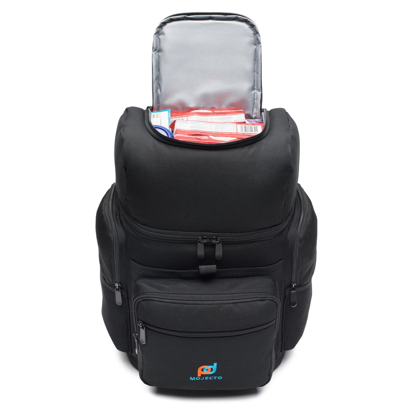 Leakproof Backpack Cooler (17x11x7 In) With Two Insulated Compartment.