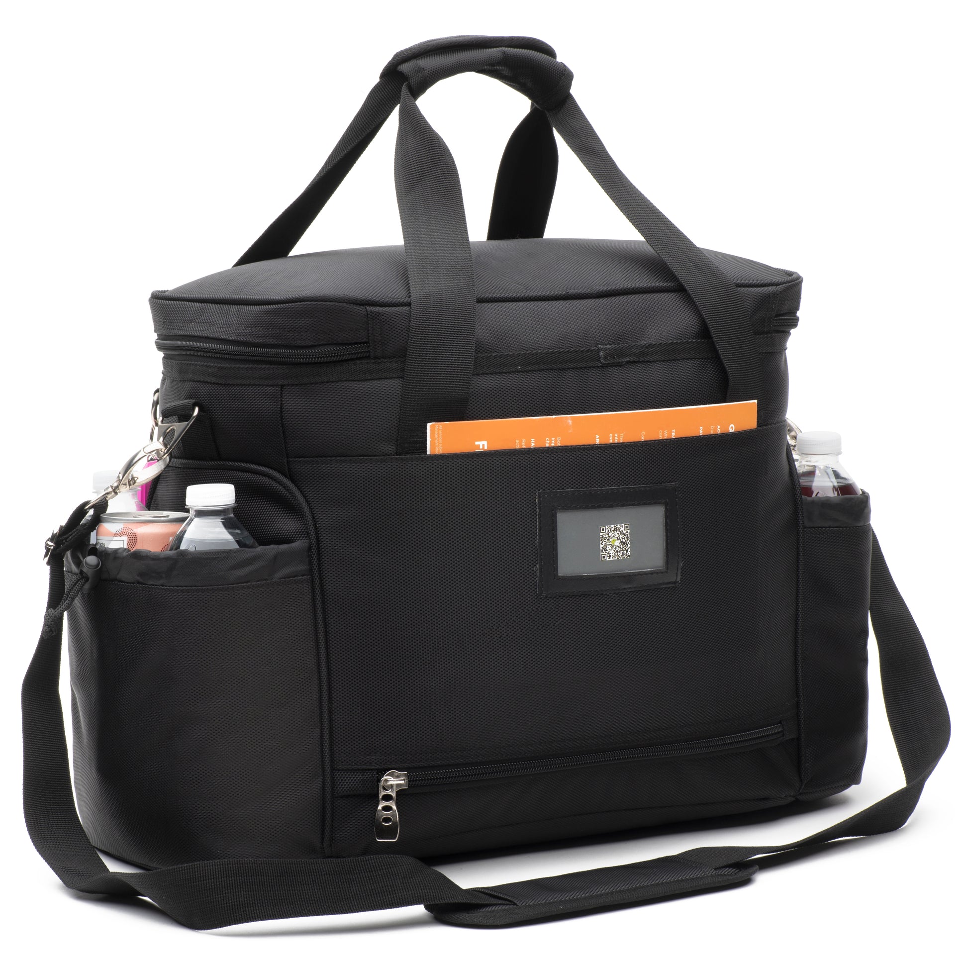 BERGGYLTA Lunch bag - black 14x11x22 cm (5 ½x4 ¼x8 ¾ )