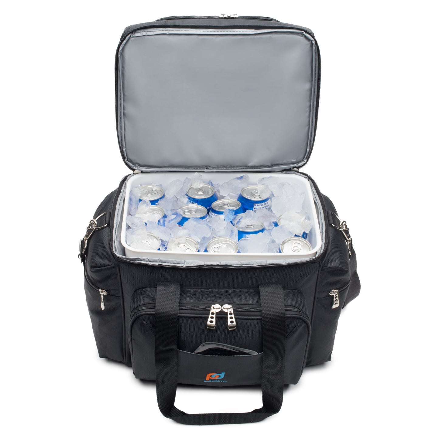 XX-Large Two Compartment Cooler with Leakproof Hardliner (14x13x9.5 In)