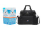 Large Tall Cooler Bag Plus 3-Pack Thick Ice Pack.